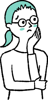 悩んでいる女性