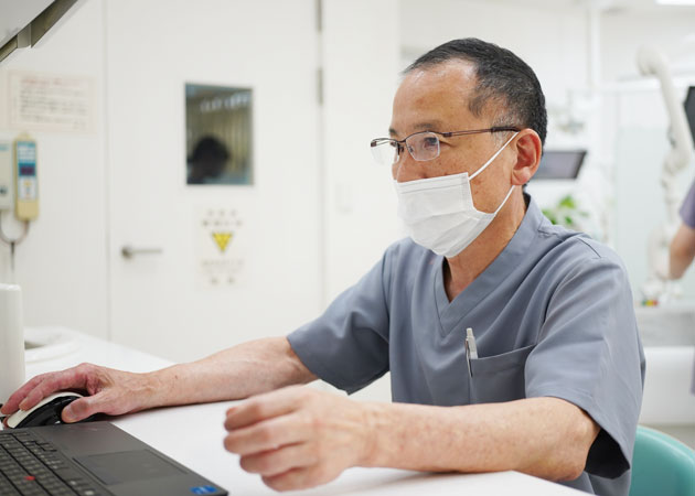 03.噛み合わせの記録取り