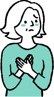 悩んでいる女性